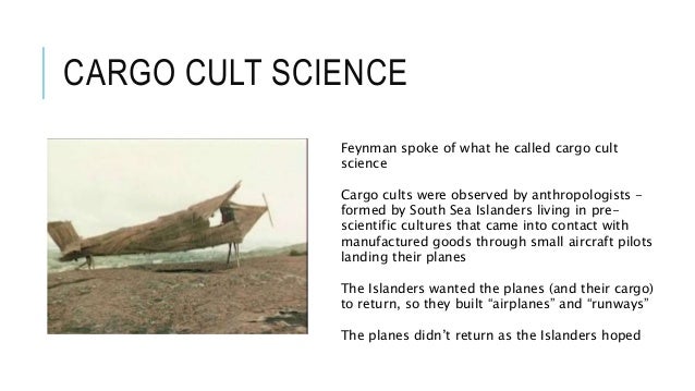 feynman cargo cult science